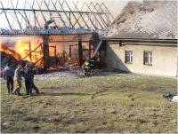 Pożar Słopnice 2007